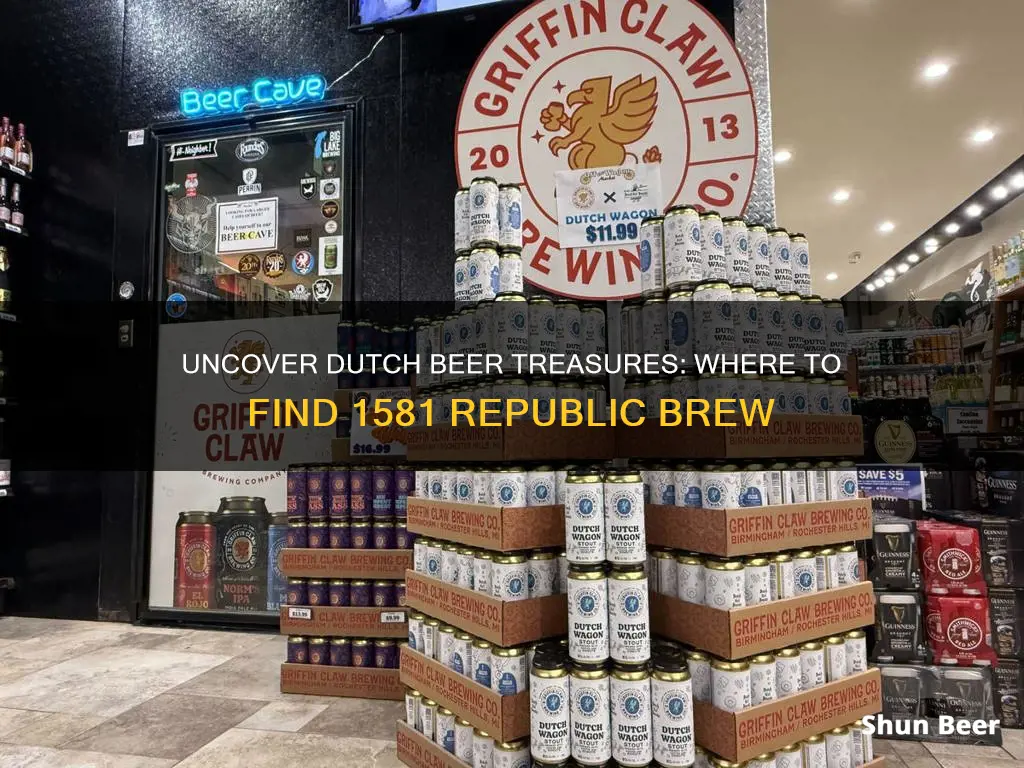 where to buy dutch republic 1581 beer