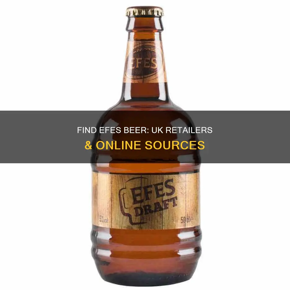 where to buy efes beer in the uk