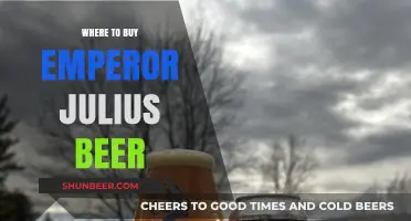 Find Emperor Julius Beer: Top Stores and Online Sources