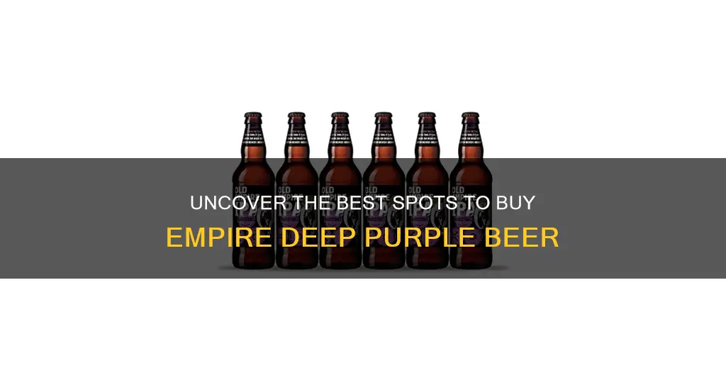 where to buy empire deep purple beer