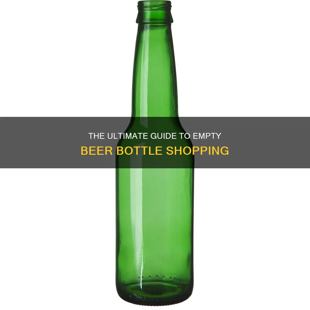 where to buy empty beer bottle