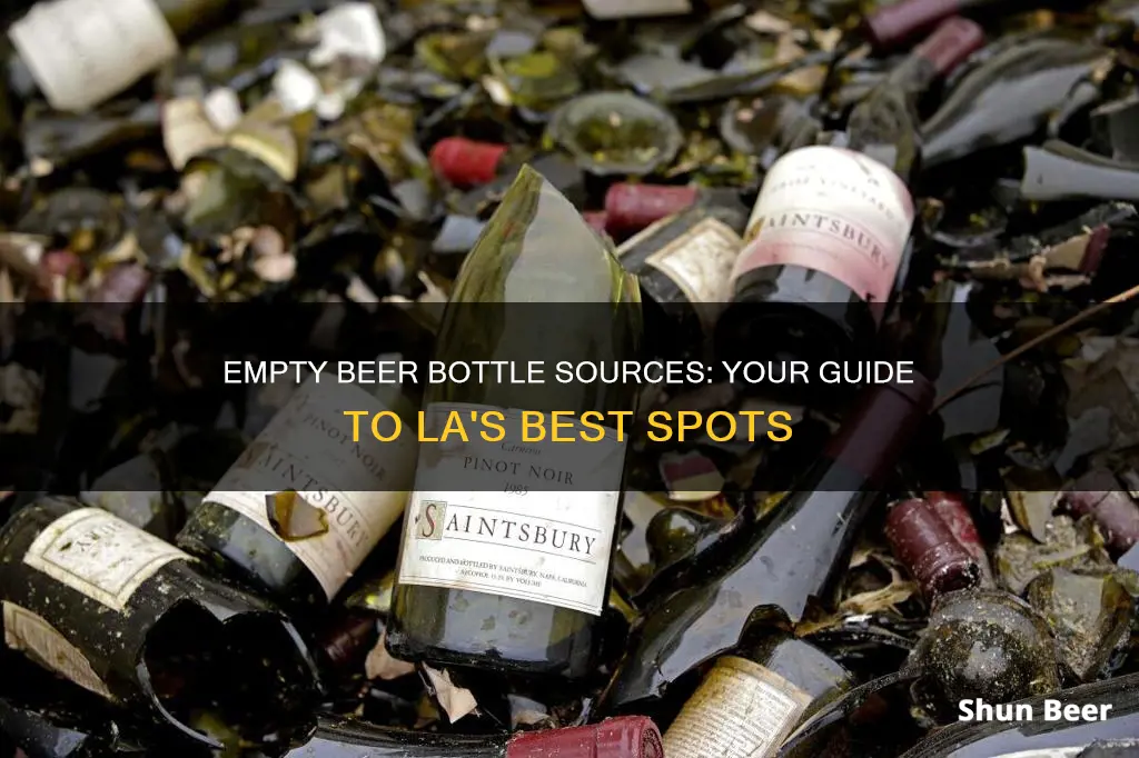 where to buy empty beer bottles in los angeles