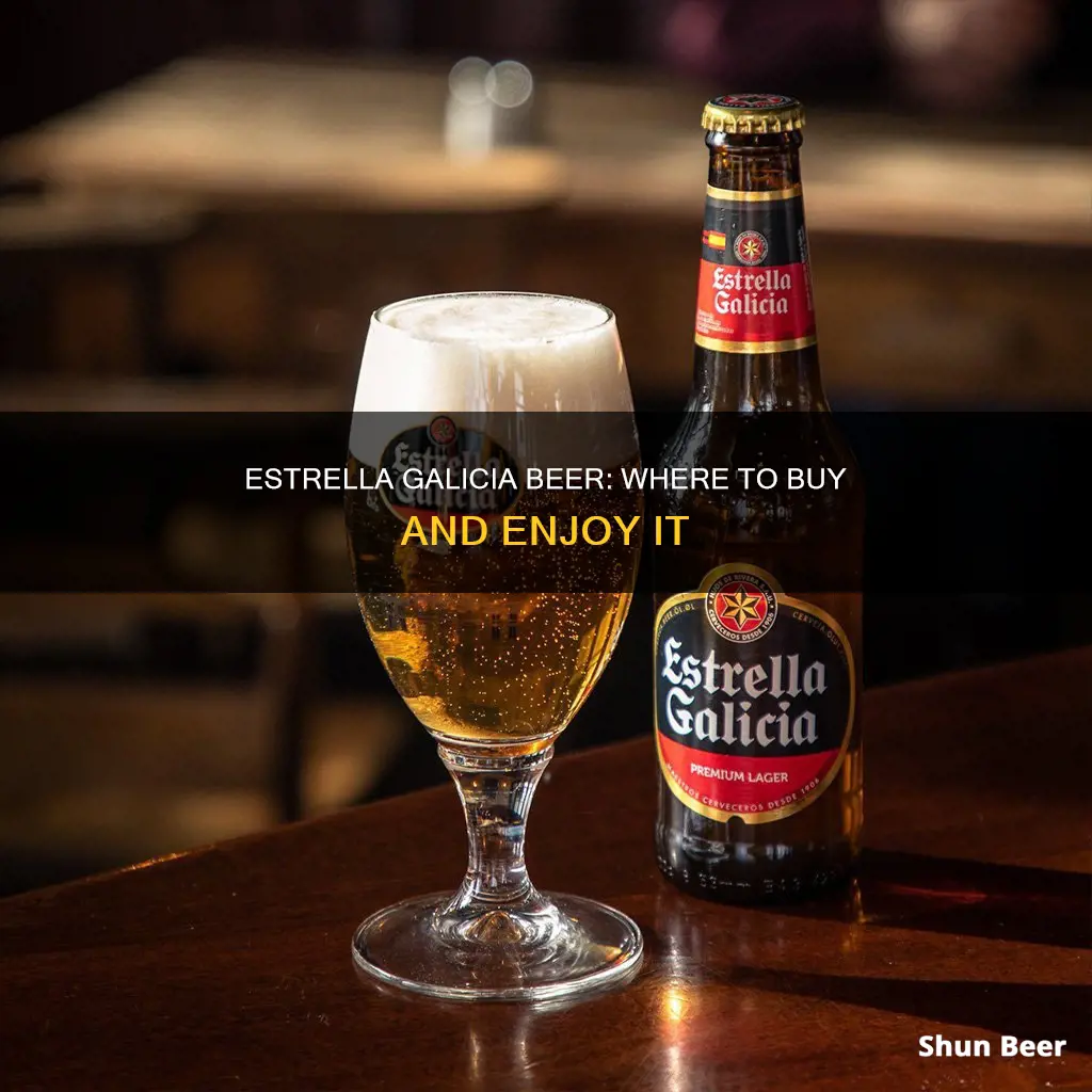 where to buy estrella galicia beer