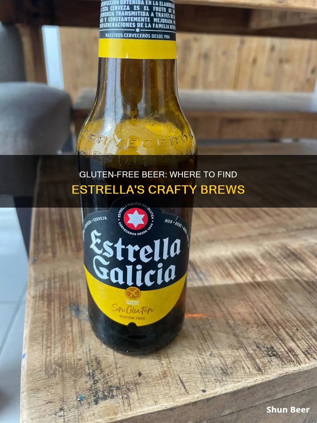 where to buy estrella gluten free beer