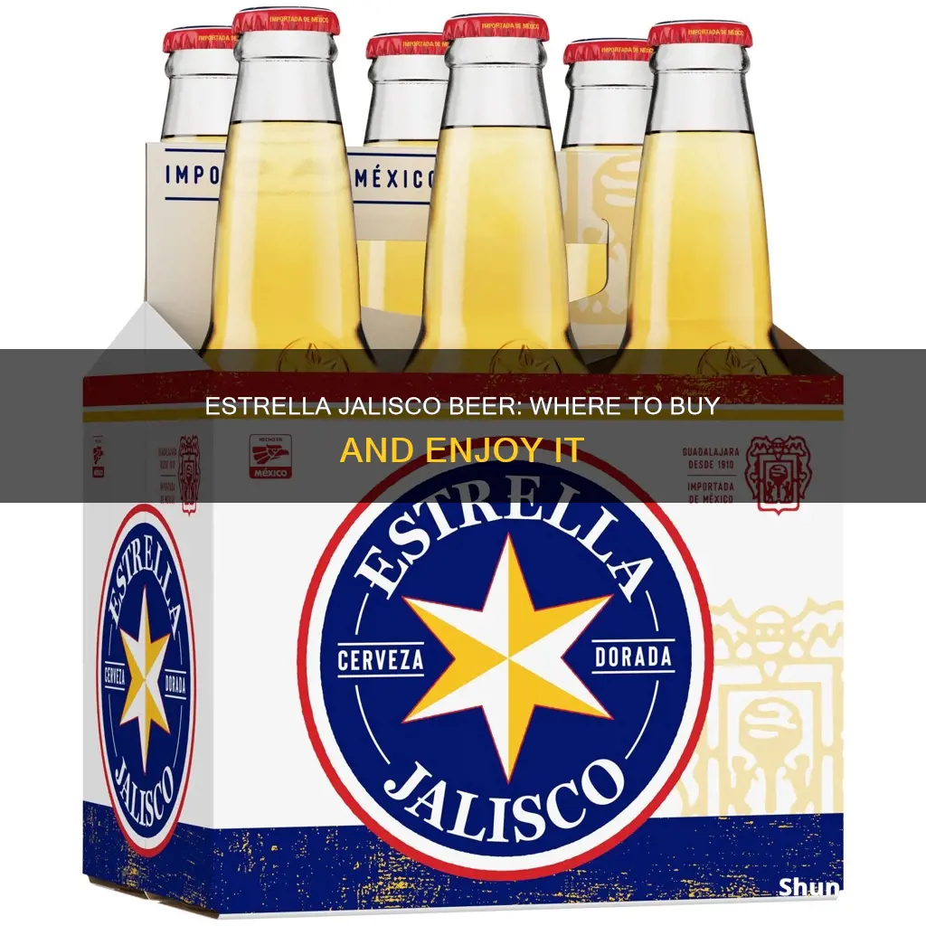 where to buy estrella jalisco beer