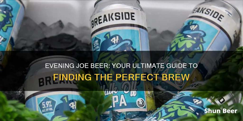 where to buy evening joe beer