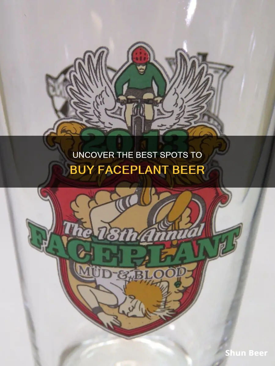 where to buy faceplant beer