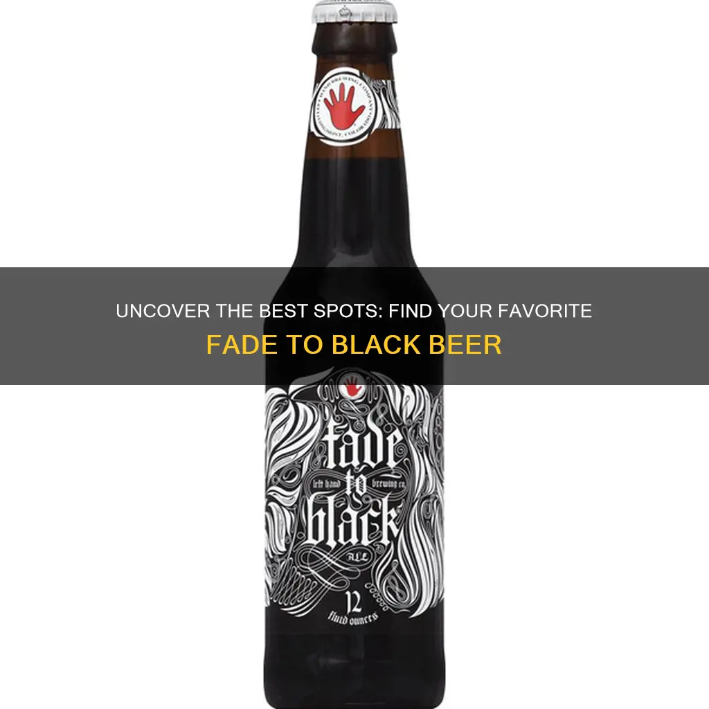 where to buy fade to black beer