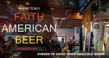 Faith American Beer: Where to Find It