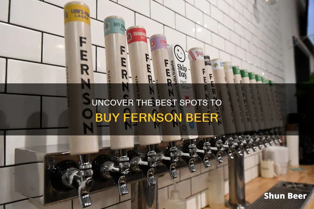 where to buy fernson beer