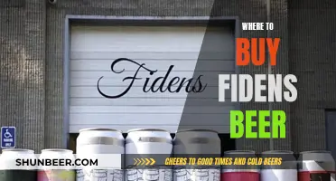 Find Your Brew: Where to Buy Fidens Beer