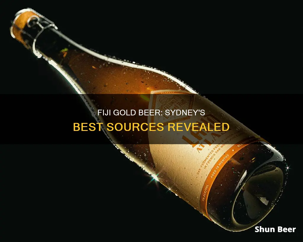 where to buy fiji gold beer in sydney