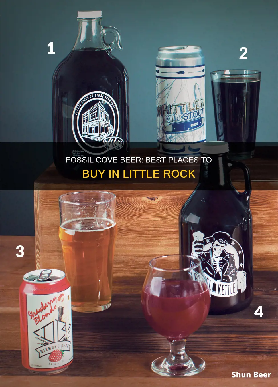 where to buy fossil cove beer little rock