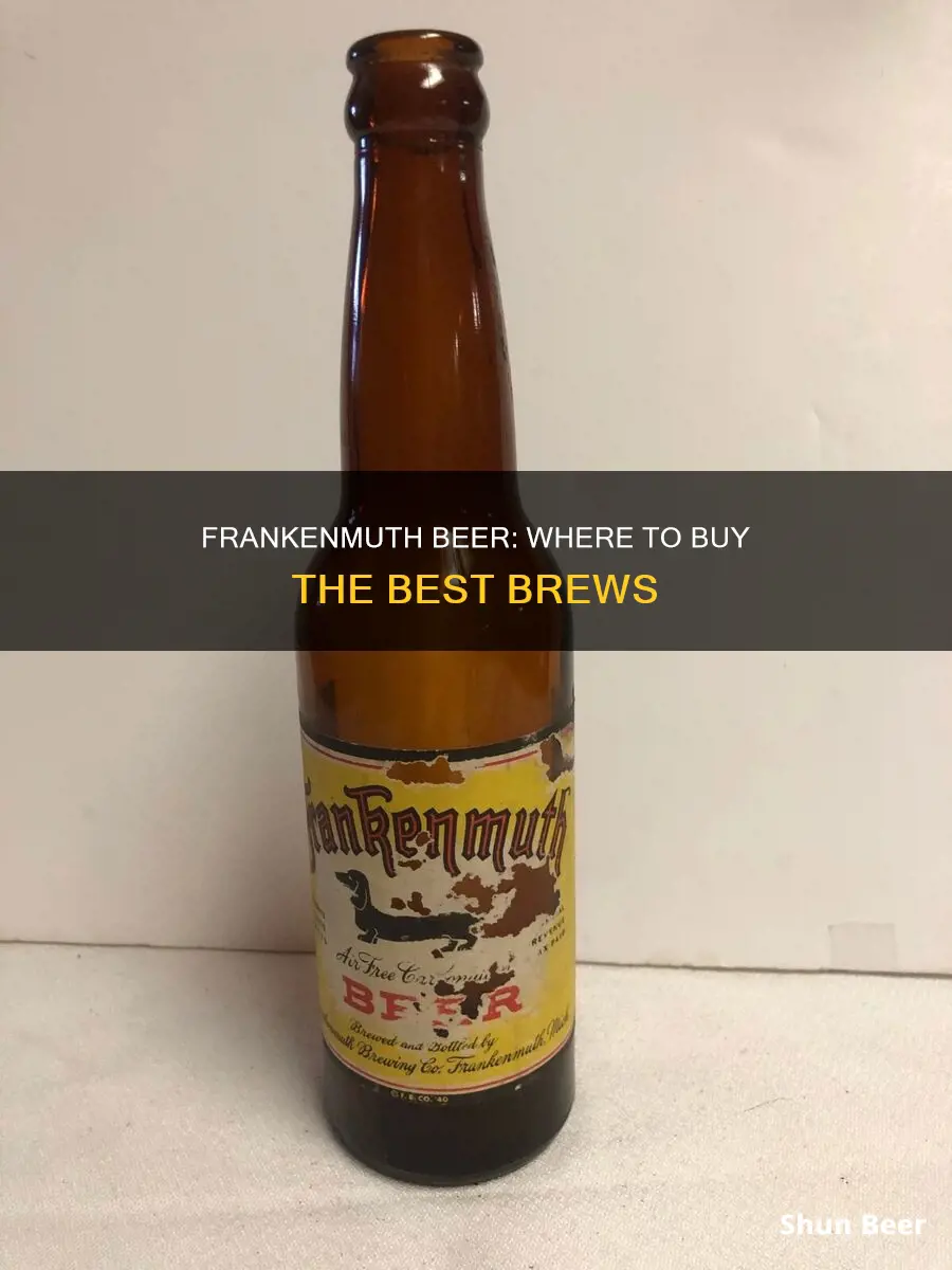 where to buy frankemuth beer