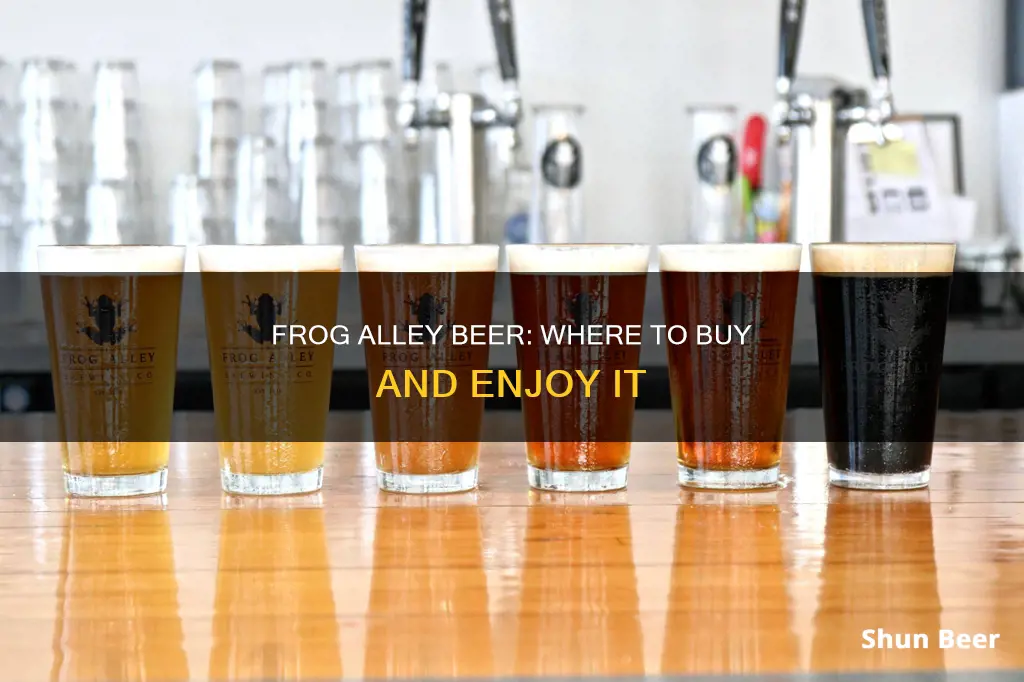 where to buy frog alley beer