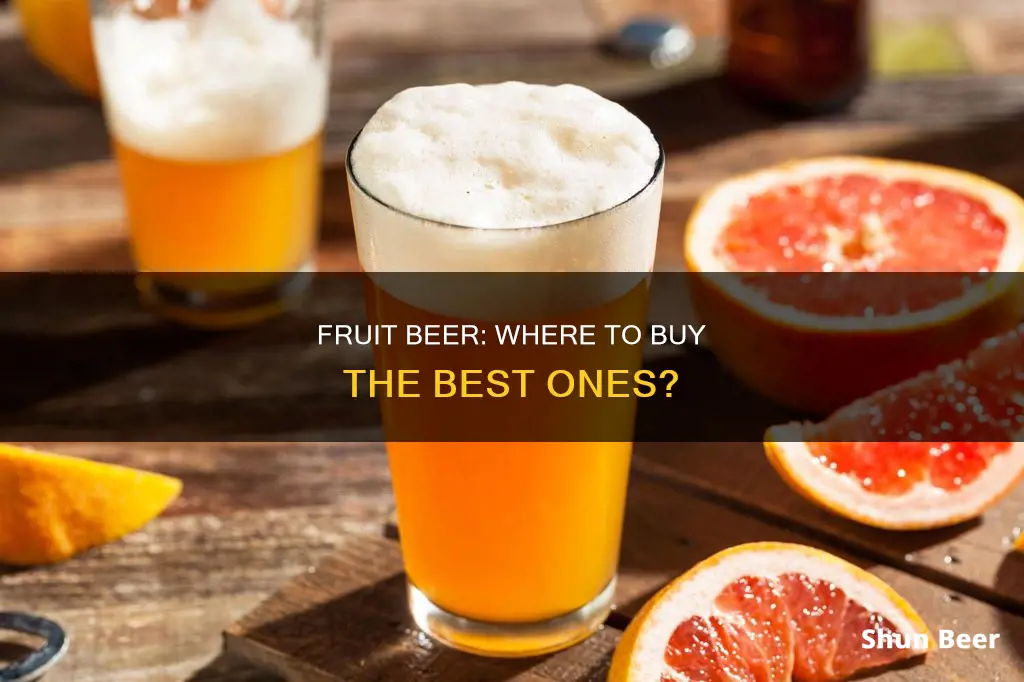 where to buy fruit beer