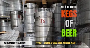 Best Places to Buy Full Kegs of Beer