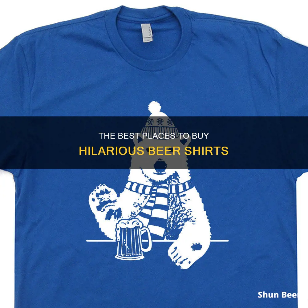 where to buy funny beer shirts