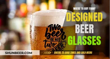 Funny Beer Glasses: Where to Buy Unique Designs