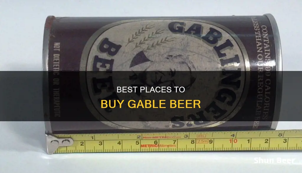 where to buy gable beer