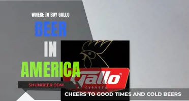 Gallo Beer: Where Americans Can Buy It