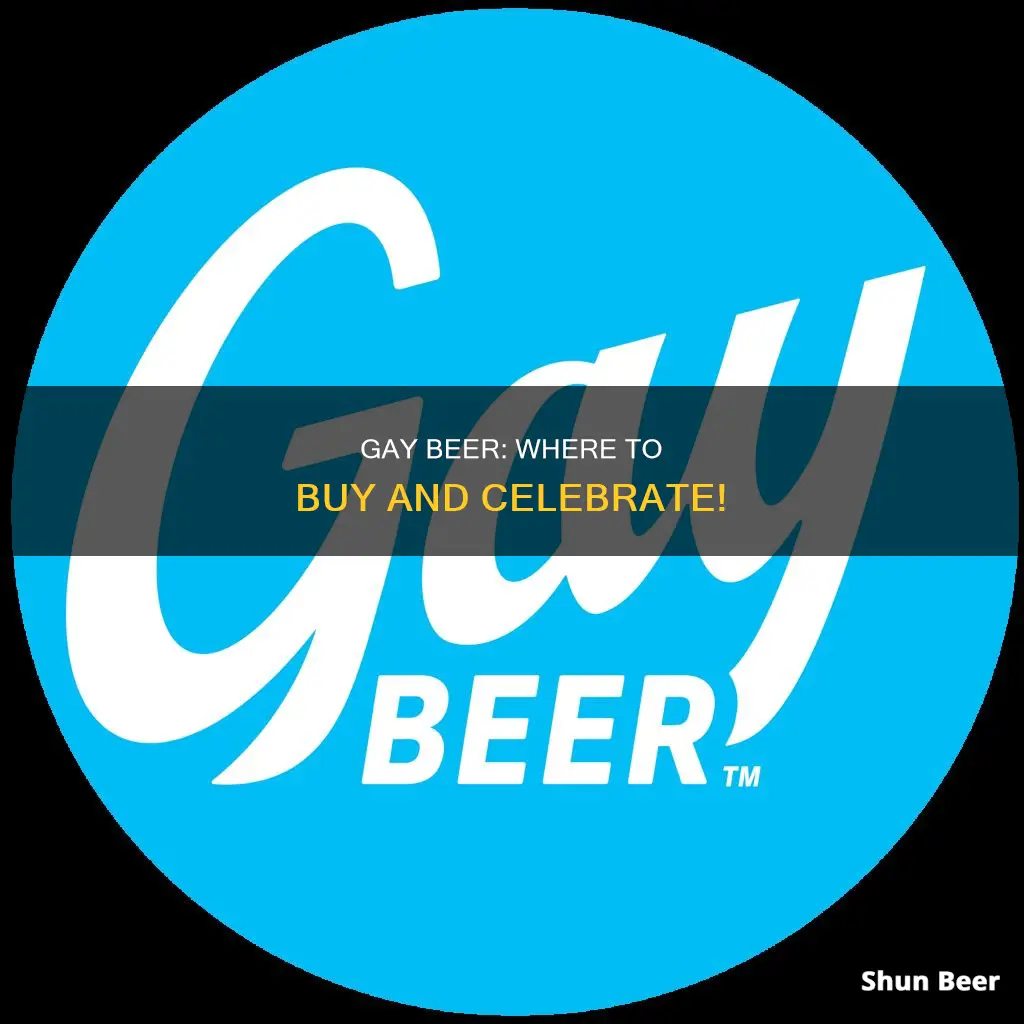 where to buy gay beer