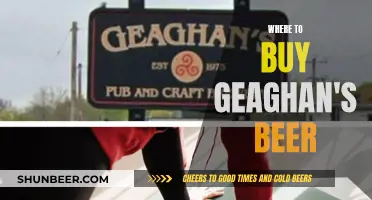 Geaghan's Beer: Where to Buy and Enjoy It