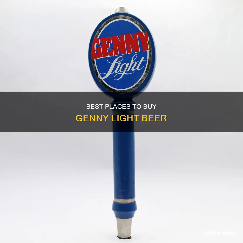 where to buy genny light beer