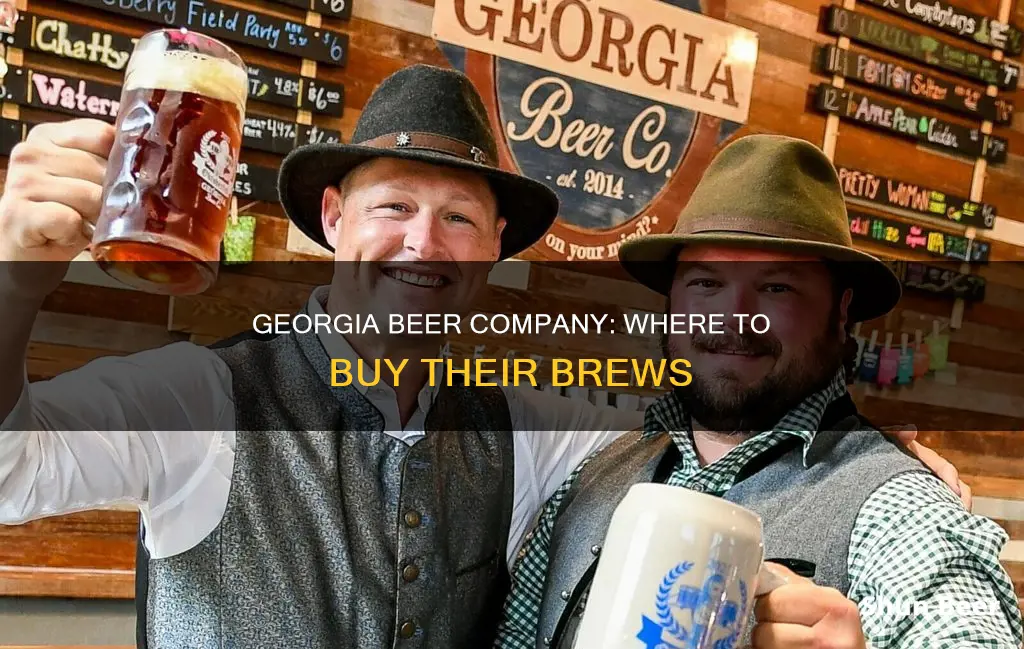 where to buy georgia beer company beer