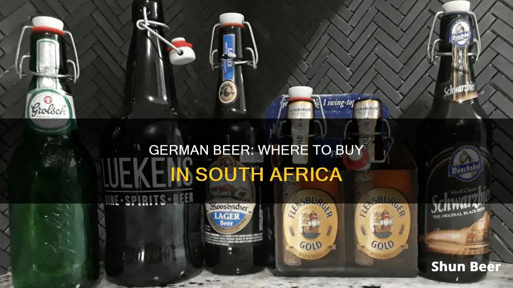 where to buy german beer in south africa