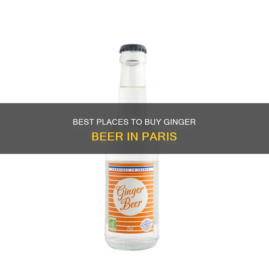 where to buy ginger beer in paris