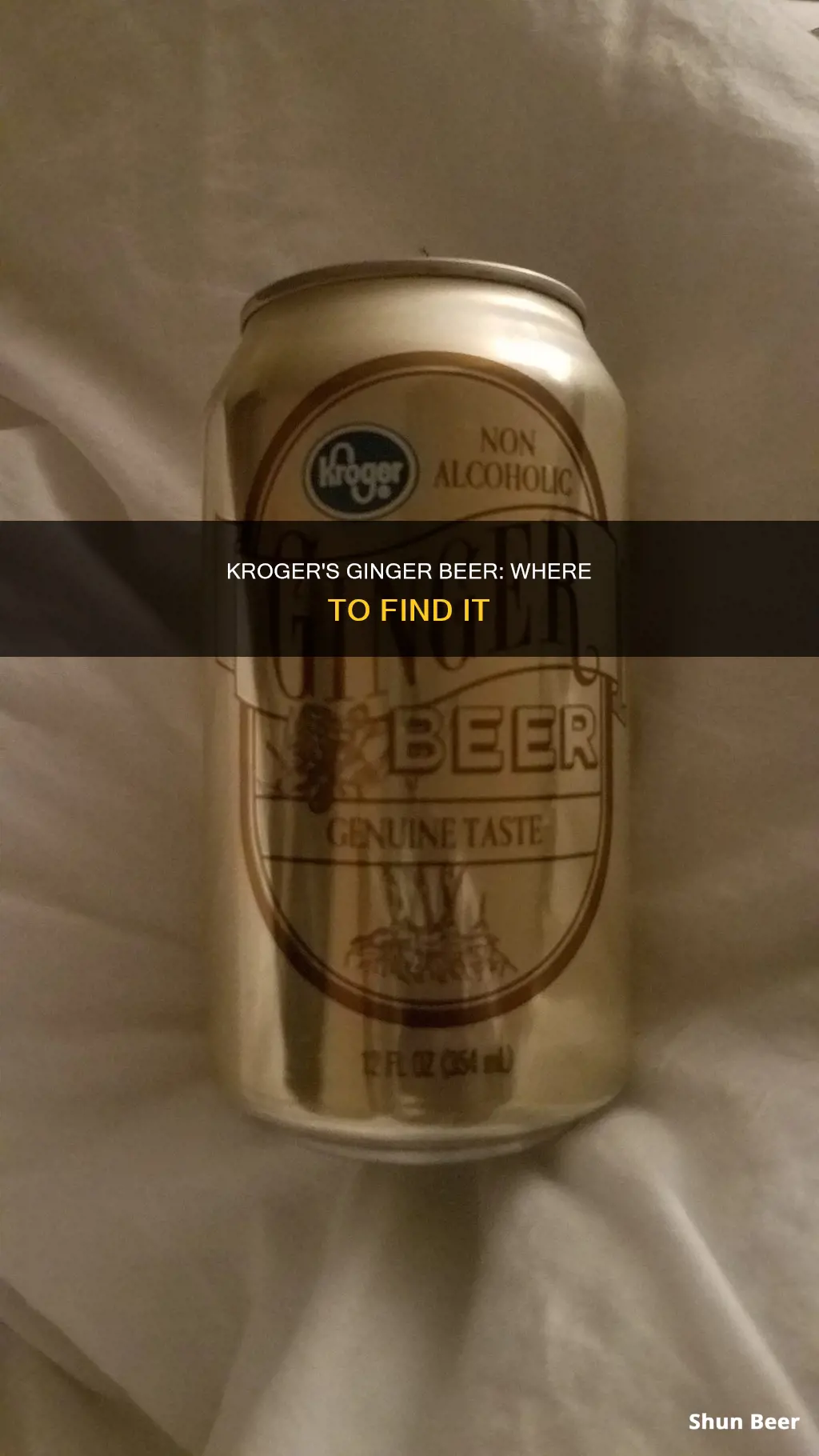 where to buy ginger beer kroger