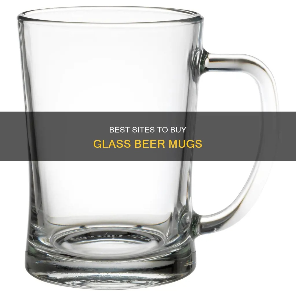 where to buy glass beer mugs