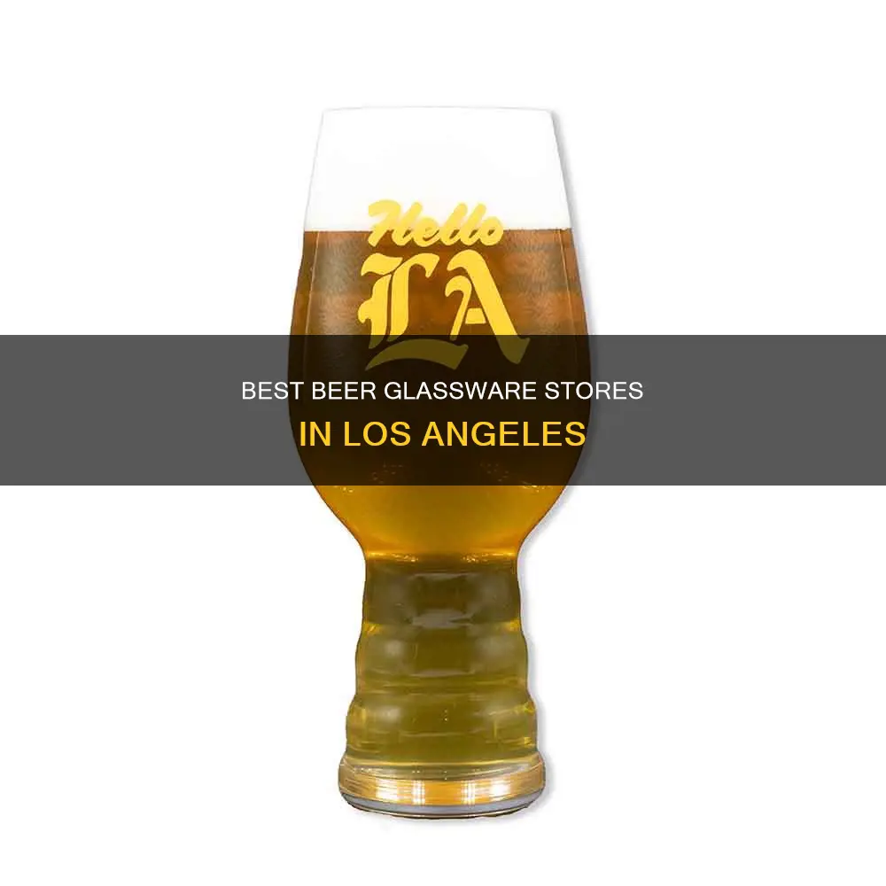 where to buy glassware for beer in los angeles