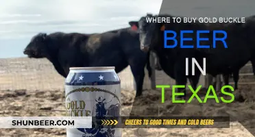 Gold Buckle Beer: Where to Buy in Texas?