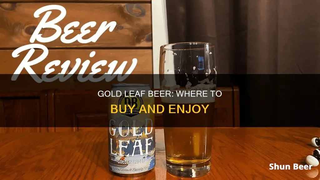 where to buy gold leaf beer locations