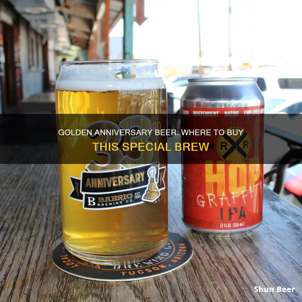 where to buy golden anniversary beer