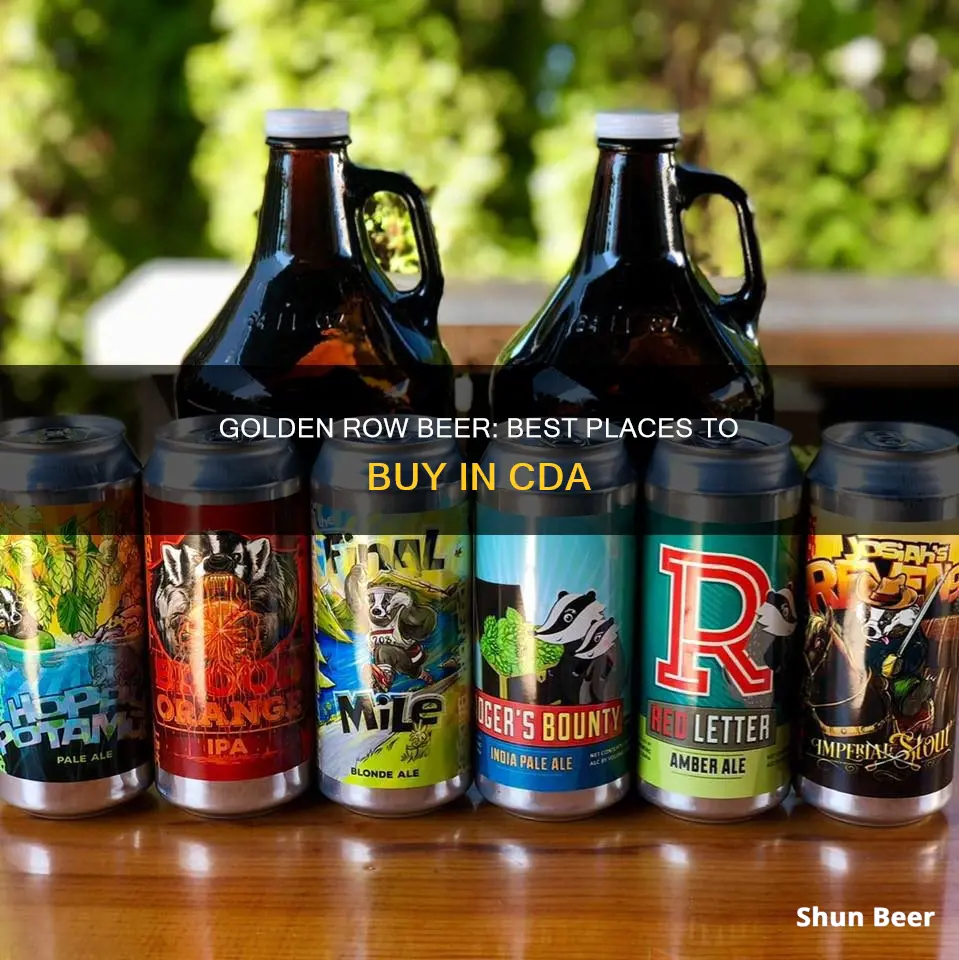 where to buy golden row beer cda