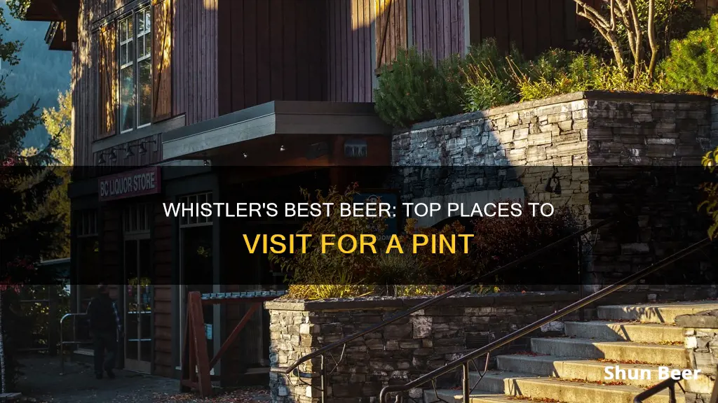 where to buy good beer in whistler