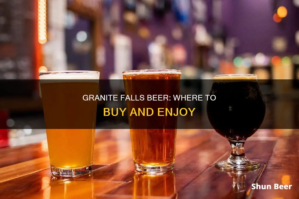 where to buy granite falls beer