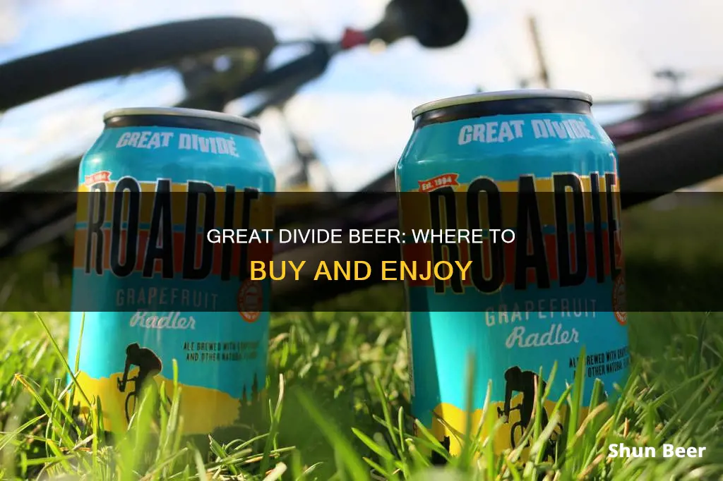 where to buy great divide beer