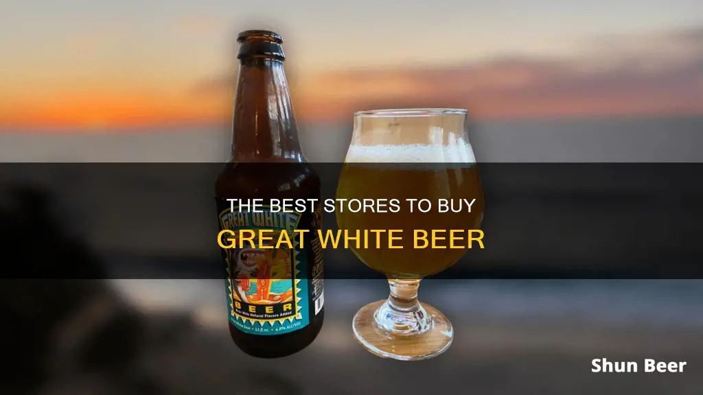 where to buy great white beer