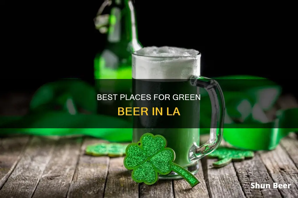 where to buy green beer in los angeles