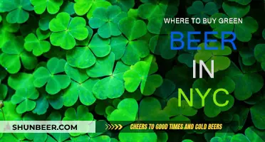 Green Beer in NYC: Where to Buy?