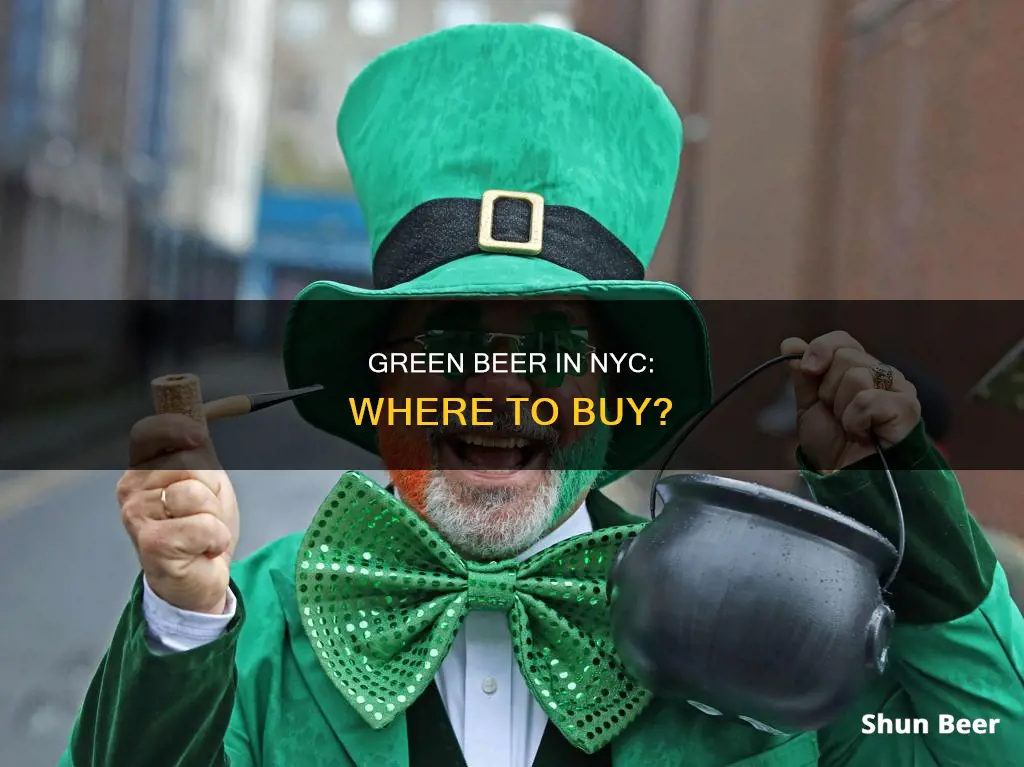 where to buy green beer in nyc