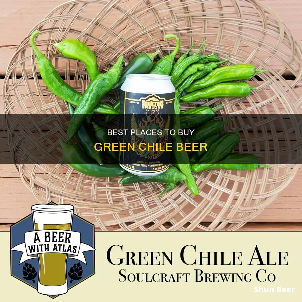 where to buy green chile beer