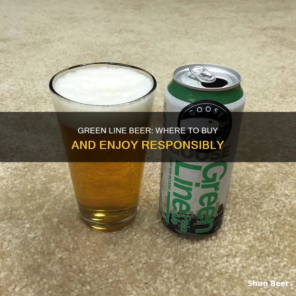 where to buy green line beer