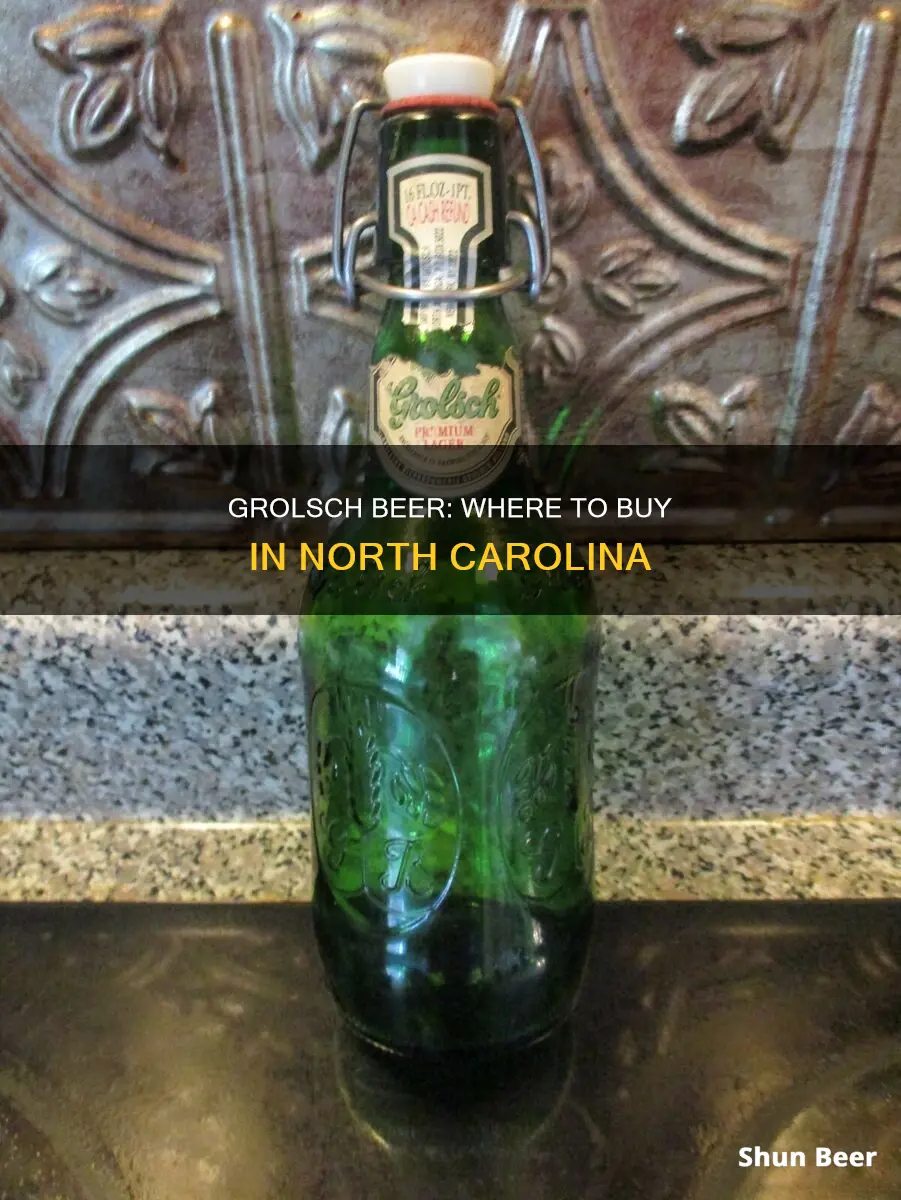 where to buy grolsch beer in nc