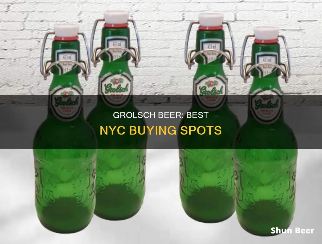 where to buy grolsch beer in nyc