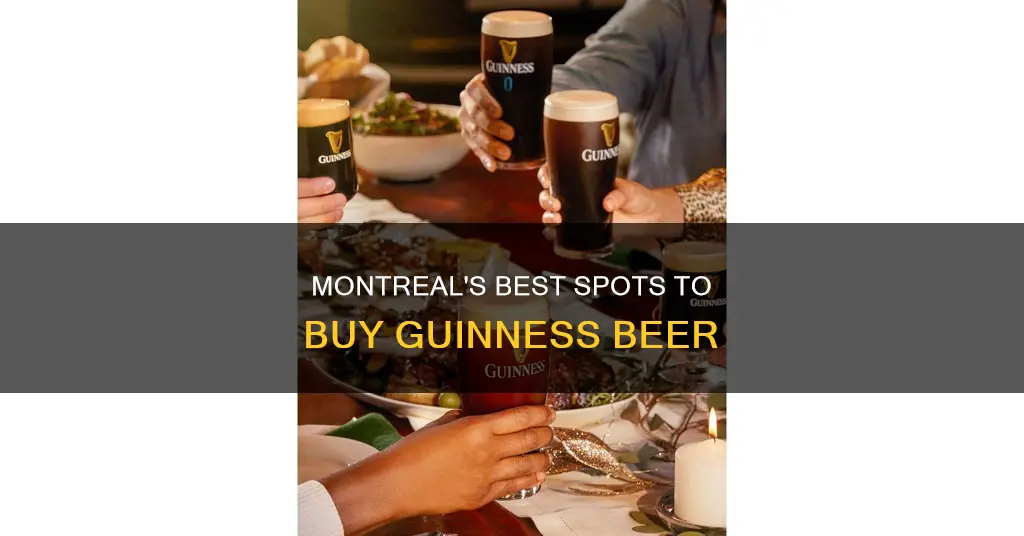 where to buy guinness beer montreal